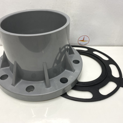 Mặt bích 168 nhựa PVC Bình Minh (Flange)- MB168