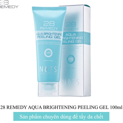TẨY TẾ BÀO CHẾT NOTS 28 REMEDY QUA BRIGHTENING PEELING GEL