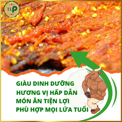 KHÔ BÒ MIẾNG TÂN LỘC PHÁT - HŨ 150G