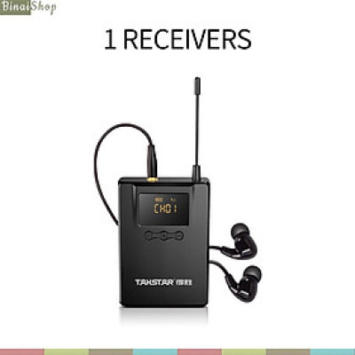 Takstar WPM-100 / WPM-200 / WPM-300 - Tai Nghe Kiểm Âm Không Dây UHF Cho Sân Khấu, Hội Trường, Phòng Thu- Hàng chính hãng