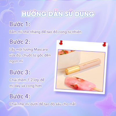 Mascara myKella kháng nước lâu trôi