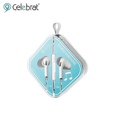 Tai nghe Celebrat G15 chân cắm 3.5 ly, chất lượng âm thanh HIFI, Kim Ánh bảo hành hàng chính hãng 12 tháng