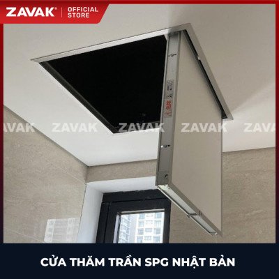 Nắp cửa thăm trần thạch cao ZAVAK SPG-68345/ 45x45cm/ màu trắng
