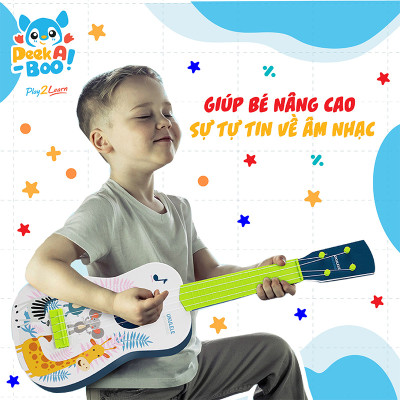 Đồ Chơi Peek A Boo Đàn Ukulele PAB016