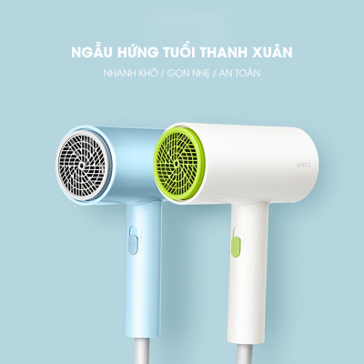 Máy Sấy Tóc Tạo Kiểu Smate SH-1802 - Công Suất 1800W 3 Chế Độ Nhiệt Sấy Nóng Lạnh Mau Khô & Bảo Vệ Tóc Công Nghệ Ion Âm Giảm Xơ Rối