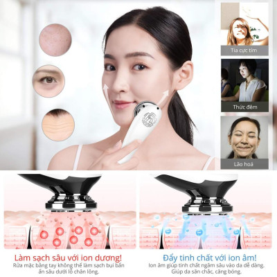 Máy chăm sóc da mặt 6 IN 1 inCor Ultrasonic Facial Ioniser