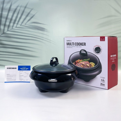 Nồi lẩu điện LocknLock 5L EJP431SN - EJP331BLK - Hàng Chính Hãng Bảo Hành 2 Năm