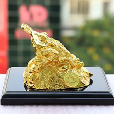 Quà tặng khai trương: Cóc 3 chân ngậm tiền vàng