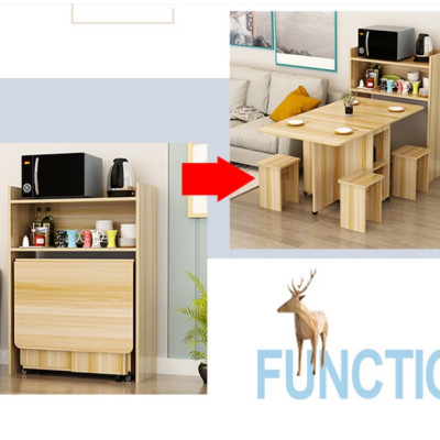 Bàn ăn gấp gọn, bàn ăn thông minh 4BTM01 - Nội thấtv lắp ráp Viễn Đông Adv