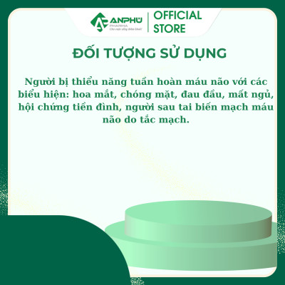 TPCN Ích Trí Minh Plus - Hỗ trợ hoạt huyết dưỡng não, tăng lưu thông máu não, Bổ não, Tăng cường trí nhớ dùng khi RL Tiền Đình, Đau Đầu, Mất Ngủ