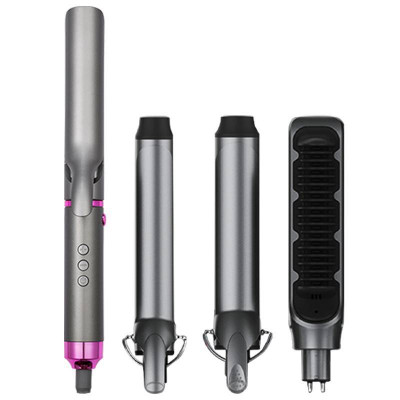 Máy Uốn Tóc Kiêm Duỗi Tóc Đa Năng 5 trong 1 DAMAS Taesang HS6001 - Hàng Chính Hãng