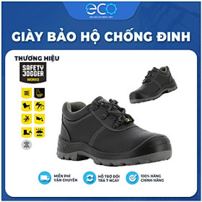 Giày bảo hộ Bestrun S3 cổ thấp chống trơn trượt, chống đinh, chống dầu, chống va đập form thể thao