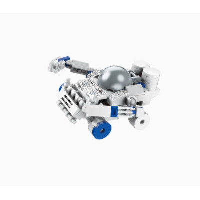 Đồ chơi - QMAN - 42302 Bộ xếp hình (6 TRONG 1) Tên Lửa Vũ Trụ