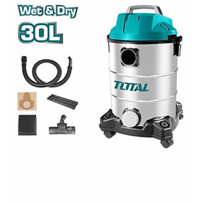 MÁY HÚT BỤI 30L 1300W TOTAL TVC13301 - HÀNG CHÍNH HÃNG