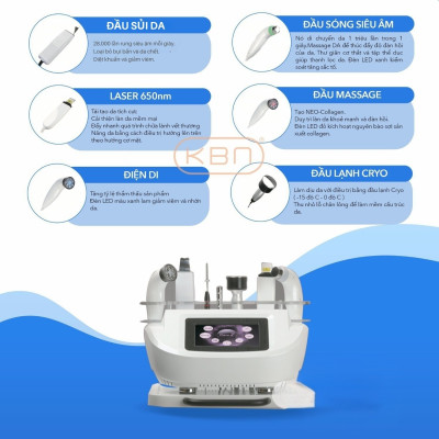 Máy Điện Di Care 7 Hàn Quốc Chăm Sóc Da Toàn Diện