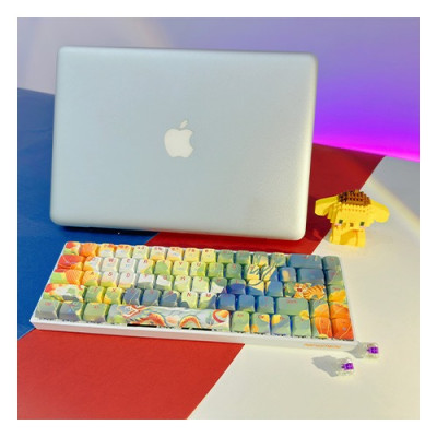 Bàn phím cơ không dây Newmen GM680 Jungle (Ngọa Hổ tàng Long ) G-Pro Silvery Speed- Hàng Chính Hãng 