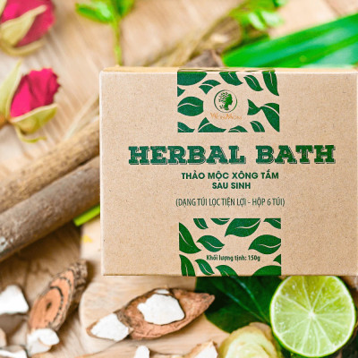 Thảo mộc xông tắm sau sinh Wonmom 150Gr (6 Túi /hộp)