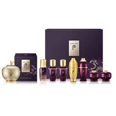 Kem dưỡng tái sinh và trẻ hóa da 10 năm tuổi Whoo Hwanyu Imperial Cream 25ml set 