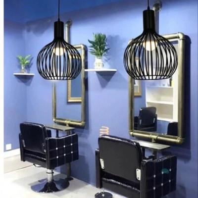 Đèn thả,đèn trang trí,đèn quán cafe,đèn nhà hàng,đèn thả lồng hình củ tỏi, đèn decor quán bar, đèn trần DT