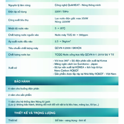 Máy Lọc Nước Điện Giải iON Kiềm EVERKING EKDeluxePlus-117 - Hàng Chính Hãng