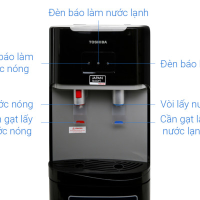 Cây nước nóng lạnh 2 vòi Toshiba RWF-W1669BV(W1)- Hàng chính hãng