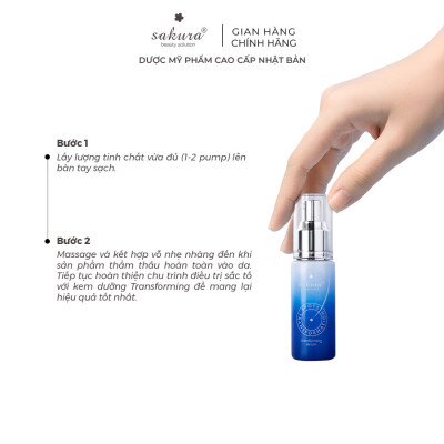 Serum làm mờ vết nám Sakura Transforming Serum 30ml