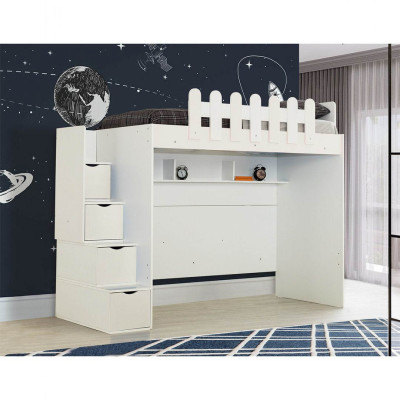 Giường tầng gỗ công nghiệp MDF được ưa chuộng nhất SMLIFE Scalerias