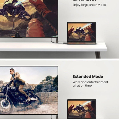 Ugreen UG80392DP114TK 2m 8K 1.4 màu đen cáp dp ra displayport hợp kim bọc lưới chống nhiễu - HÀNG CHÍNH HÃNG