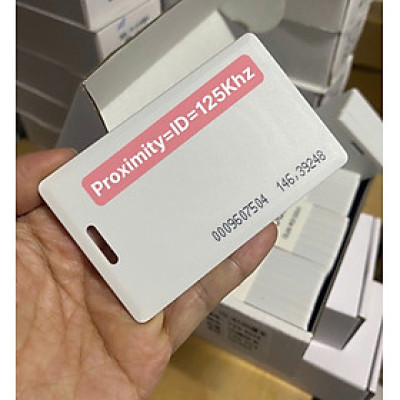 Thẻ Từ loại dày RFID Tần Số 125Khz ( Proximity) - Hàng nhập khẩu