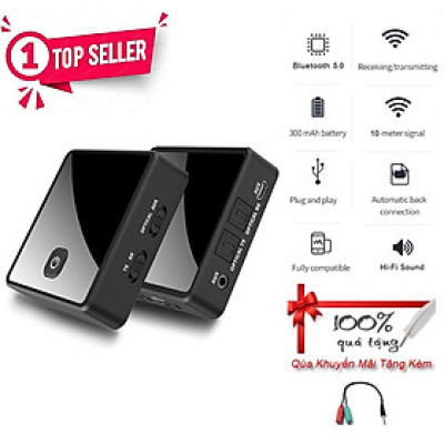 Hàng Chính Hãng - Bộ Thu Phát Âm Thanh Bluetooth 2 Trong 1 FZ-380JA Bluetooth 5.0 Chế Độ Chuyển Đổi Linh Hoạt Tương Thích Rộng Rãi Cổng Kết Nối Đa Dạng Optical 3.5mm Công Nghệ aptX Low Latency Âm Thanh Hi-Fi Tích Hợp Chip DPS Nhỏ Gọn Dễ Sử Dụng - ROGTZ