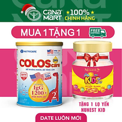 Sữa bột Nutricare ColosCare 2+ tăng cường hệ miễn dịch (850g)