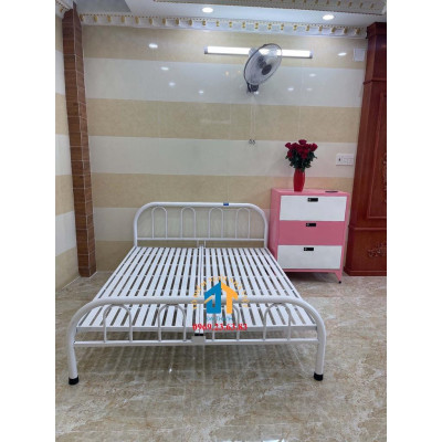 Giường sắt kiểu đơn giản ĐẠI THÀNH kích thước 1M6X2M