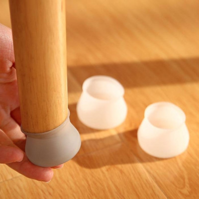 SET 10 MIẾNG SILICON BỌC CHÂN CÀN, CHÂN GHẾ SIÊU TIỆN - CHỐNG TRƠN TRƯỢT, BẢO VỆ NỀN NHÀ CỦA BẠN (Giao Hàng Theo Mẫu Ngẫu Nhiên)