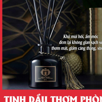 Tinh Dầu Thơm Hotel Series Để Bàn Phòng Ngủ, Toilet, Ôtô Tự Khuếch Tán Mùi Thơm Sang Trọng - Nước Hoa Thơm Phòng