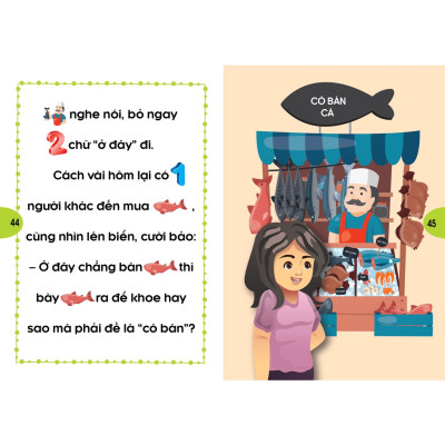 Combo 2 Quyển Phát Triển Tư Duy Và Ngôn Ngữ Cho Bé - Truyện Đọc Bằng Hình Ảnh - Truyện Ngụ Ngôn Việt Nam đặc sắc - ( VT)