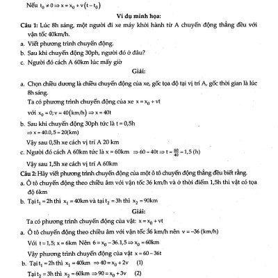 Vật Lý 10 - Tuyệt Kỹ Các Thủ Thuật Giải Nhanh Tự Luận - Trắc Nghiệm
