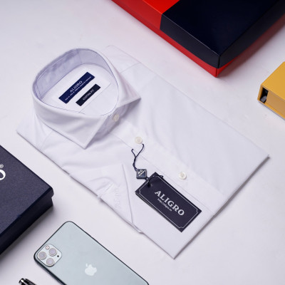 ÁO SƠ MI CỘC TAY CÔNG SỞ NAM MÃ ALGS-C95