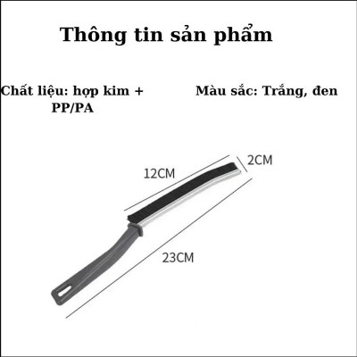 Bàn Chải Vệ Sinh Khe Hở Góc Chết Đa Năng Nhỏ Gọn Tiện Lợi 24cm