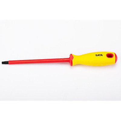 Tua vít đầu sao torx T20 x 181mm cách điện 1000V VDE SATA 61804