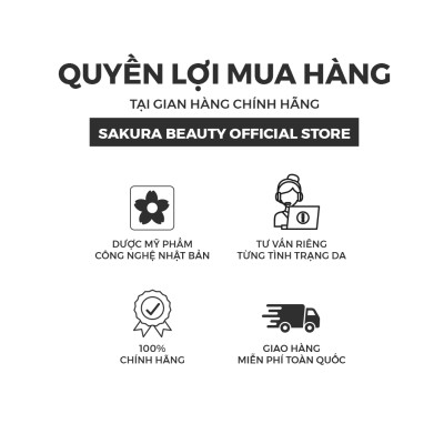 Serum làm mờ vết nám Sakura Transforming Serum 30ml
