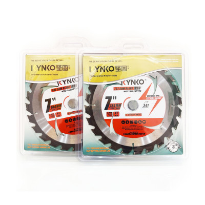 LƯỠI CƯA GỖ TCT 24 RĂNG đường kính phi Ø 184mm KYNKO WGZ184024PT20
