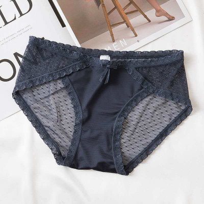 COMBO 5 QUẦN LÓT NỮ PHI LỤA PHỐI REN 838