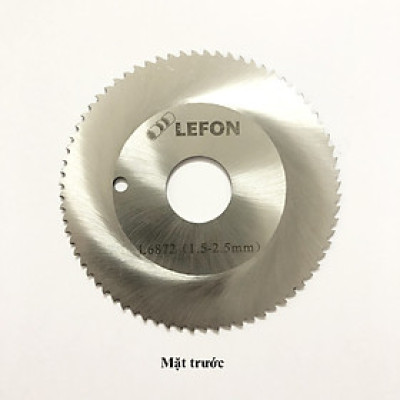 Lưỡi cưa cắt ống inox kiểu orbital ( quỹ đạo) của hãng Lefon, HSS/E phủ cobalt, Ø 68mm, 72 răng , cắt cho độ dày ống 1- 3mm