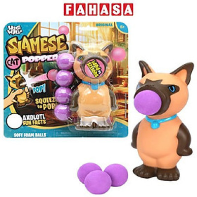 Đồ Chơi Thú Phóng Banh Vui Nhộn - Mèo Xiêm Quý Phái - Hog Wild HW54810