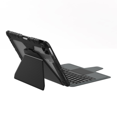 Bao Da Kèm Bàn Phím cho iPad Pro 11 & iPad Pro 12.9 2020/2021/2022 / iPad Air 5/4 Nillkin Bumper Link Combo Case Keyboard - Hàng Chính Hãng