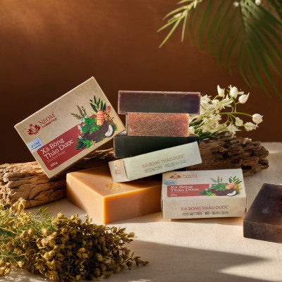 Xà Bông Thảo Dược Tinh Túy Tự Nhiên - Herbal Soap