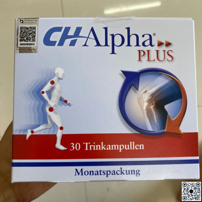 CH Alpha Plus - Collagen Hỗ Trợ Sụn Khớp Hộp 30 Ống - Hàng Công Ty Nhập Khẩu Chính Ngạch