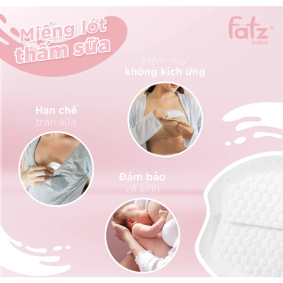 Miếng lót thấm sữa dùng 1 lần Fatzbaby FB0130CD hộp 30 miếng