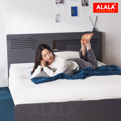 Giường ngủ ALALA1203 + 3 hộc kéo / Miễn phí vận chuyển và lắp đặt/ Đổi trả 30 ngày/ Sản phẩm được bảo hành 5 năm từ thương hiệu ALALA/ Chịu lực 700kg 