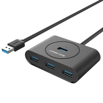 Hub 4 Cổng  USB  3.0 Ugreen 20282 - Hàng Chính Hãng